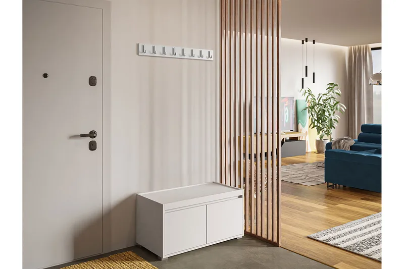 Grawis Sittbänk 2-sits, Vit