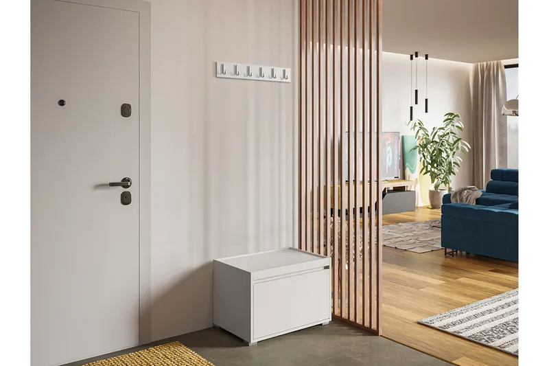 Grawis Sittbänk, Vit