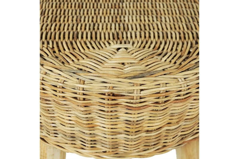 Hallbänk 110x35x45 cm naturlig rotting - Brun - Möbler - Vardagsrum - Stolar & sittmöbler - Sittbänk