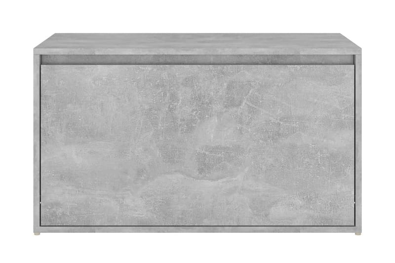 Hallbänk betonggrå 80x40x45 cm spånskiva - Grå - Möbler - Vardagsrum - Stolar & sittmöbler - Sittbänk