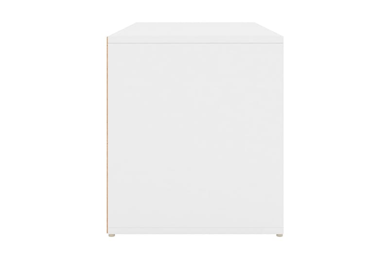 Hallbänk vit 80x40x45 cm spånskiva - Vit - Möbler - Vardagsrum - Stolar & sittmöbler - Sittbänk