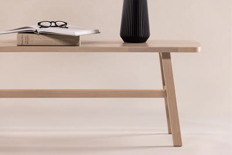 Hälsö Sittbänk 140 cm - Vit - Möbler - Vardagsrum - Stolar & sittmöbler - Sittbänk