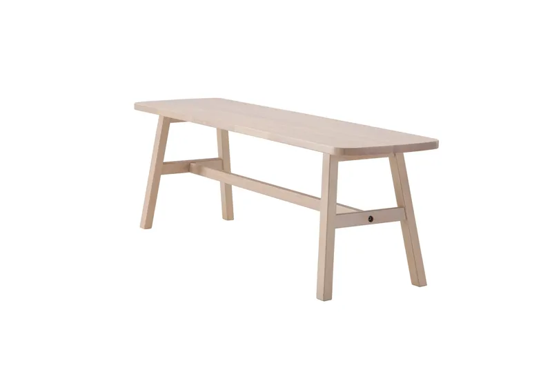 Hälsö Sittbänk 140 cm - Vit - Möbler - Vardagsrum - Stolar & sittmöbler - Sittbänk