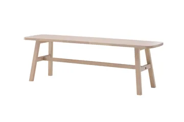 Hälsö Sittbänk 140 cm - Vit - Möbler - Vardagsrum - Stolar & sittmöbler - Sittbänk