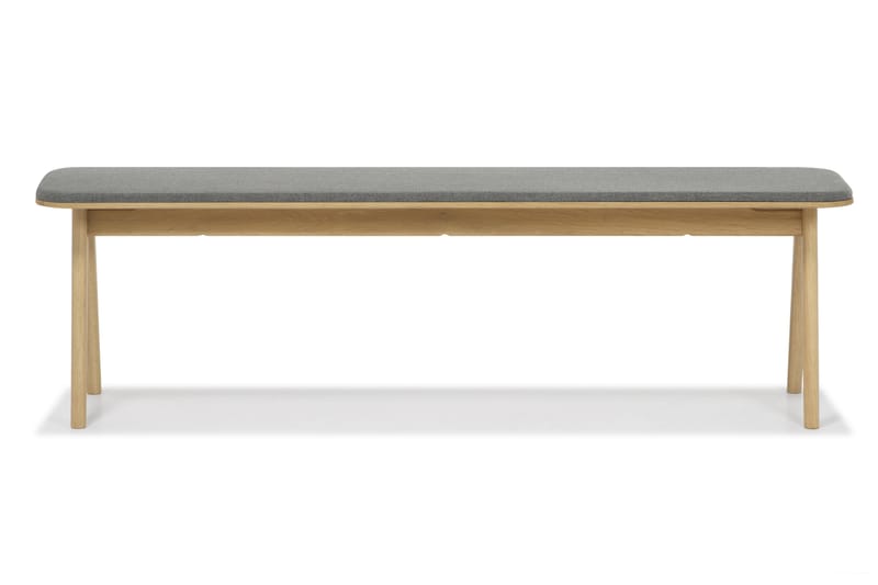 HULSIG Sittbänk 120 cm Massiv Ek Brun - Möbler - Vardagsrum - Stolar & sittmöbler - Sittbänk