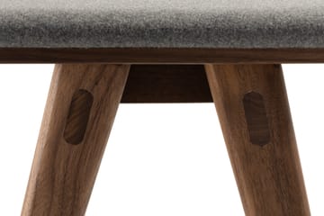 HULSIG Sittbänk - Smal träbänk 150 cm hall kök - Massiv Ek Brun - Möbler - Vardagsrum - Stolar & sittmöbler - Sittbänk