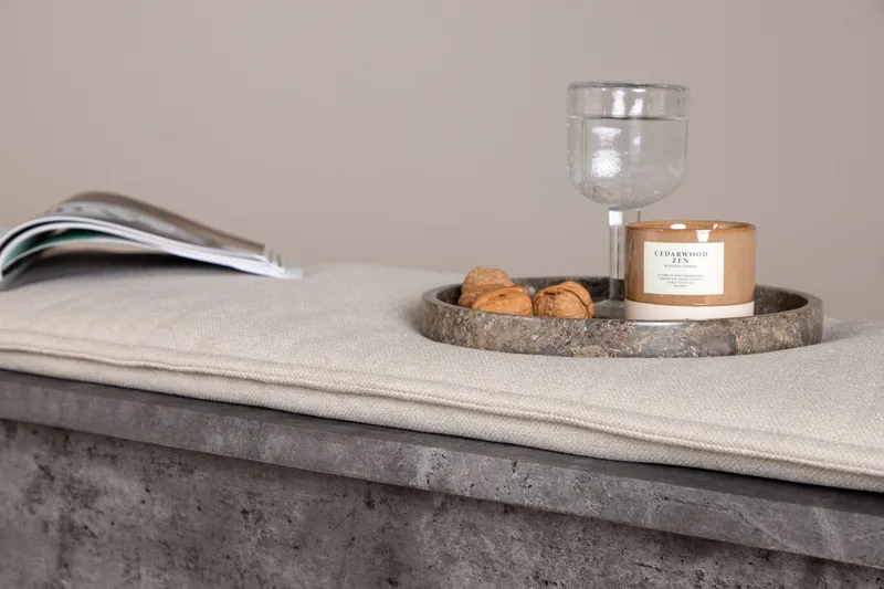 Kellogg Sittbänk 160 cm - Grå - Möbler - Vardagsrum - Stolar & sittmöbler - Sittbänk