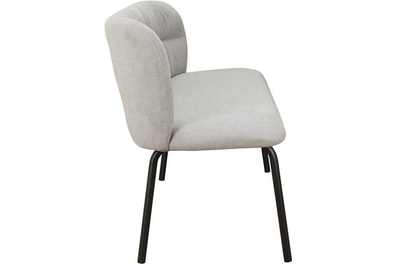 Matbänk Casey Antracit - Antracit - Möbler - Vardagsrum - Stolar & sittmöbler - Sittbänk - Bänk med ryggstöd