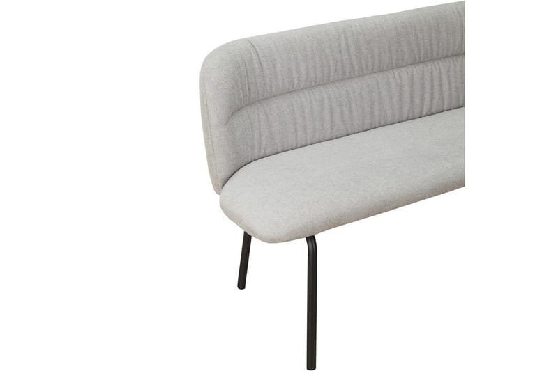 Matbänk Casey Antracit - Antracit - Möbler - Vardagsrum - Stolar & sittmöbler - Sittbänk - Bänk med ryggstöd