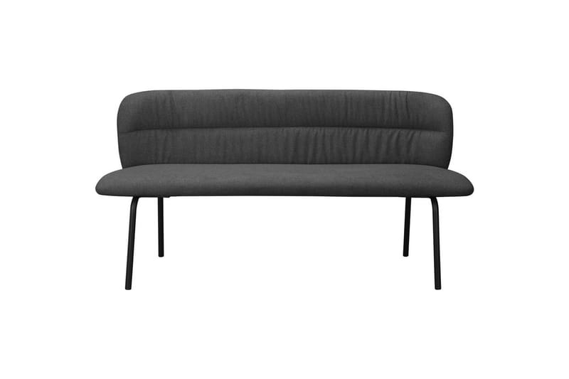 Matbänk Casey Grå - Grå - Möbler - Vardagsrum - Stolar & sittmöbler - Sittbänk - Bänk med ryggstöd