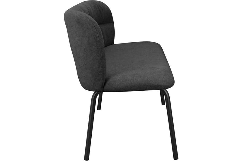 Matbänk Casey Grå - Grå - Möbler - Vardagsrum - Stolar & sittmöbler - Sittbänk - Bänk med ryggstöd
