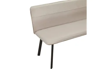 Matbänk Taylor Kräm - Kräm - Möbler - Vardagsrum - Stolar & sittmöbler - Sittbänk - Bänk med ryggstöd