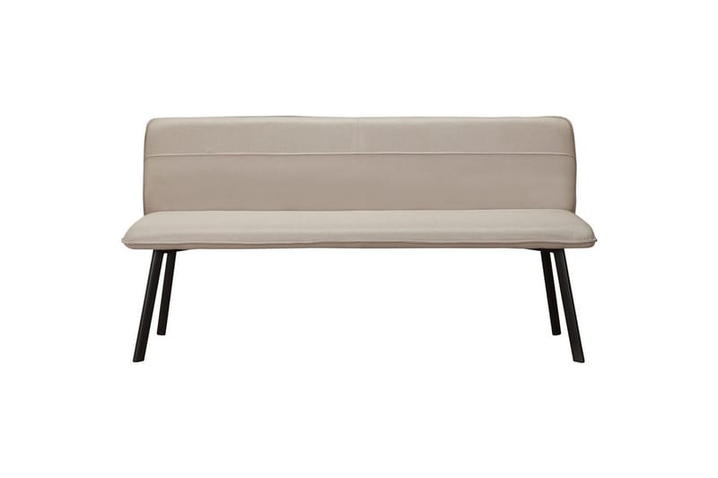 Matbänk Taylor Kräm - Kräm - Möbler - Vardagsrum - Stolar & sittmöbler - Sittbänk - Bänk med ryggstöd