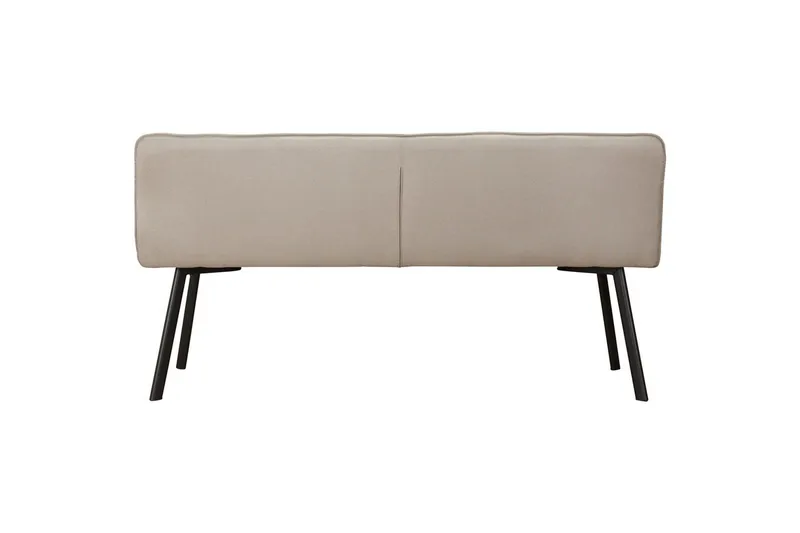 Matbänk Taylor Kräm - Kräm - Möbler - Vardagsrum - Stolar & sittmöbler - Sittbänk - Bänk med ryggstöd