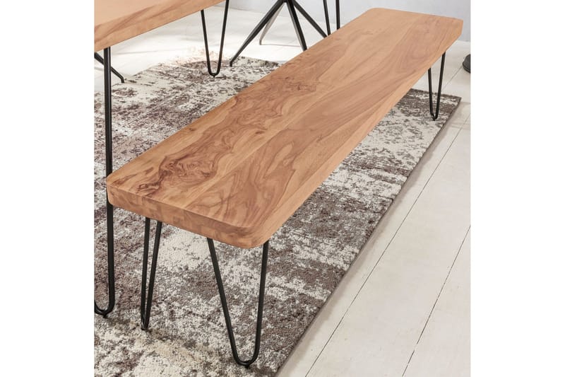 Meleana Sittbänk - Brun - Möbler - Vardagsrum - Stolar & sittmöbler - Sittbänk