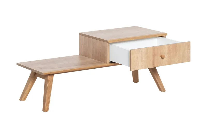 Nature Bänk med Förvaring Trä/Natur - VOX - Möbler - Vardagsrum - Stolar & sittmöbler - Sittbänk