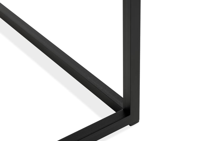 NOVELLA Sittbänk 120 cm Rutig Svart - Möbler - Vardagsrum - Stolar & sittmöbler - Sittbänk