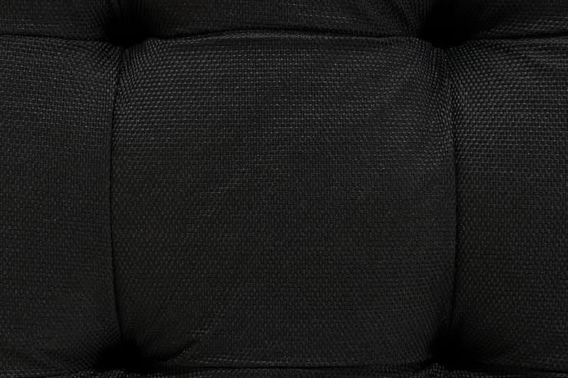 NOVELLA Sittbänk 120 cm Rutig Svart - Möbler - Vardagsrum - Stolar & sittmöbler - Sittbänk