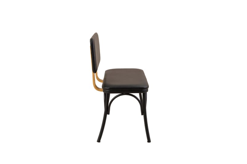 OLIVER Sittbänk 100x41 cm Svart - Möbler - Vardagsrum - Stolar & sittmöbler - Sittbänk - Bänk med ryggstöd