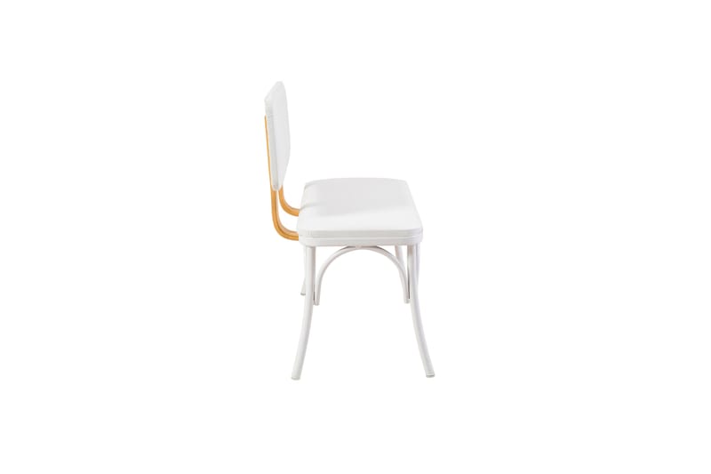 OLIVER Sittbänk 100x41 cm Vit - Möbler - Vardagsrum - Stolar & sittmöbler - Sittbänk - Bänk med ryggstöd