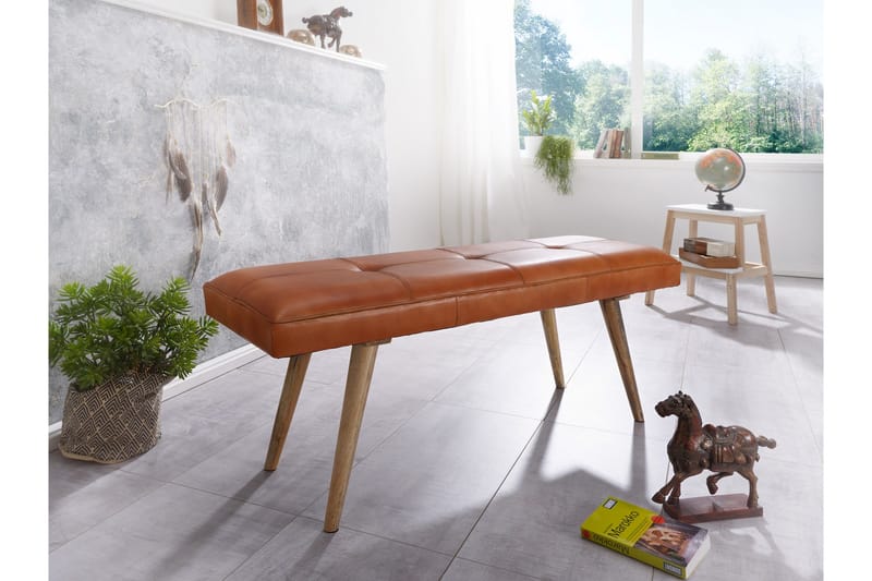 Peotter Sittbänk - Brun - Möbler - Vardagsrum - Stolar & sittmöbler - Sittbänk