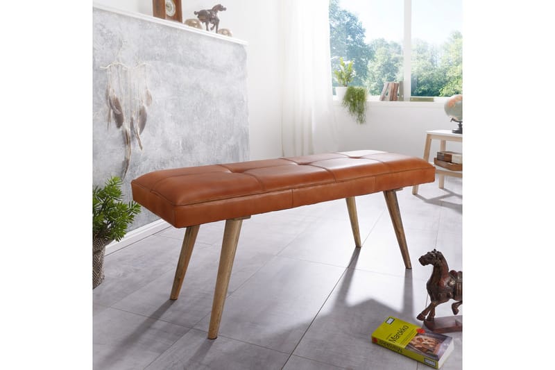 Peotter Sittbänk - Brun - Möbler - Vardagsrum - Stolar & sittmöbler - Sittbänk
