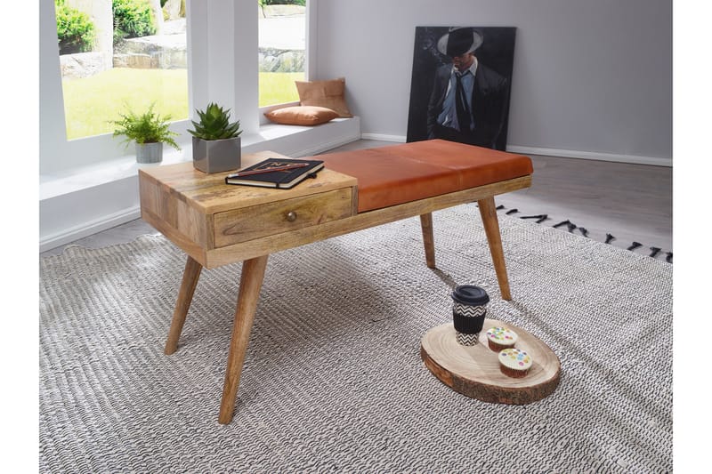 Peotter Sittbänk, Trä/natur