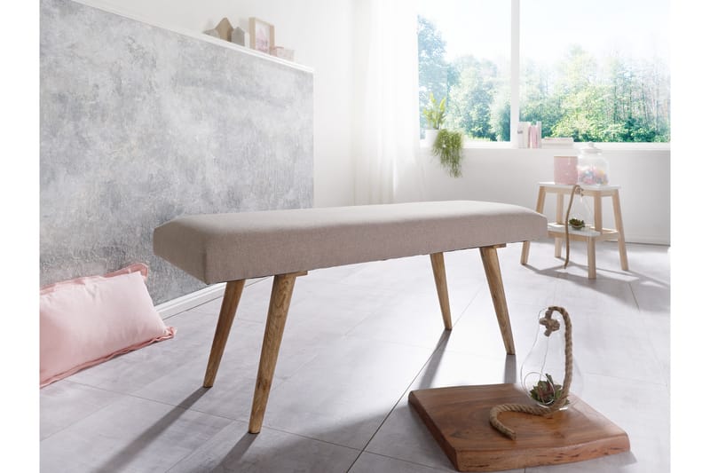 PETROZZI Sittbänk Beige - Möbler - Vardagsrum - Stolar & sittmöbler - Sittbänk