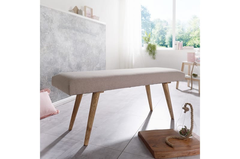 PETROZZI Sittbänk Beige - Möbler - Vardagsrum - Stolar & sittmöbler - Sittbänk