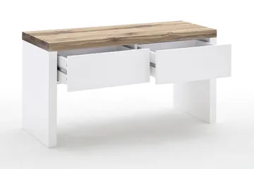Romina Sittbänk med förvaring - Vit/Trä/Natur - Möbler - Vardagsrum - Stolar & sittmöbler - Sittbänk
