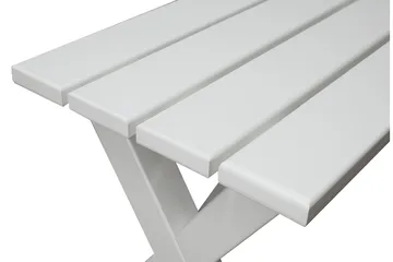 Scottsdale Sittbänk 140 cm Vit - KWA - Möbler - Vardagsrum - Stolar & sittmöbler - Sittbänk