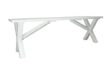 Scottsdale Sittbänk 140 cm Vit - KWA - Möbler - Vardagsrum - Stolar & sittmöbler - Sittbänk