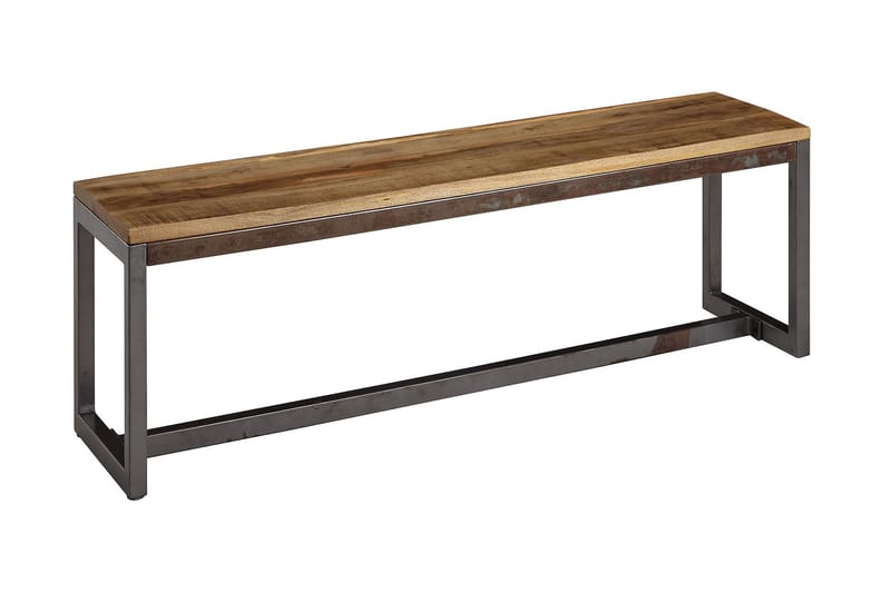 SENECA Sittbänk 120 cm Brun/Svart - Möbler - Vardagsrum - Stolar & sittmöbler - Sittbänk