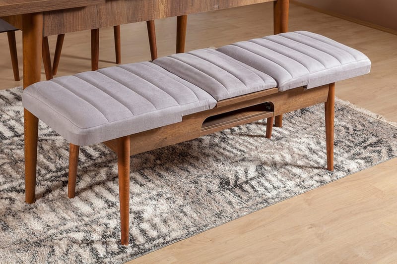 Shundrea Bänk 51 cm - Valnöt - Möbler - Vardagsrum - Stolar & sittmöbler - Sittbänk