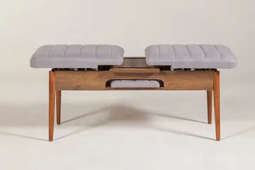 Shundrea Bänk 51 cm - Valnöt - Möbler - Vardagsrum - Stolar & sittmöbler - Sittbänk