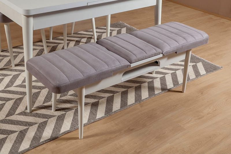 Shundrea Bänk 51 cm - Vit - Möbler - Vardagsrum - Stolar & sittmöbler - Sittbänk