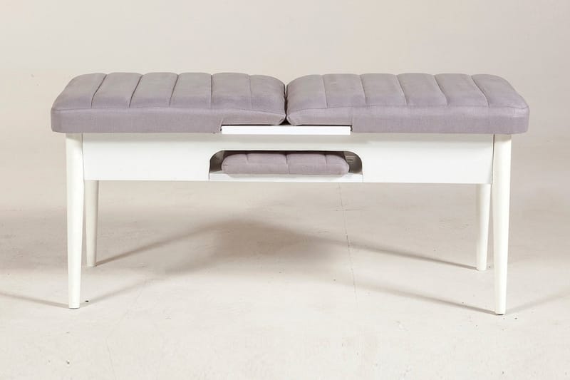 Shundrea Bänk 51 cm - Vit - Möbler - Vardagsrum - Stolar & sittmöbler - Sittbänk