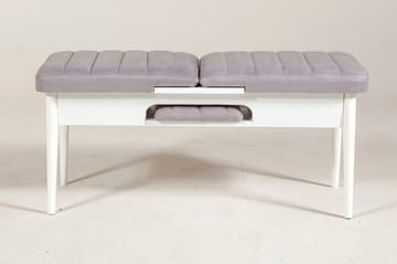 Shundrea Bänk 51 cm - Vit - Möbler - Vardagsrum - Stolar & sittmöbler - Sittbänk