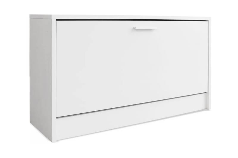 Skoförvaringsbänk vit 80x24x45 cm - Vit - Möbler - Vardagsrum - Stolar & sittmöbler - Sittbänk