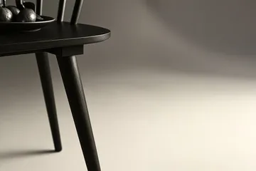 Soffbänk Bobby 120 cm i Trä - Svart - Möbler - Vardagsrum - Stolar & sittmöbler - Sittbänk - Bänk med ryggstöd