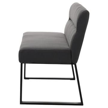 Stafford 2-sits Sittbänk med rygg - Antracit - Möbler - Vardagsrum - Stolar & sittmöbler - Sittbänk - Bänk med ryggstöd