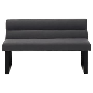 Stafford 2-sits Sittbänk med rygg - Antracit - Möbler - Vardagsrum - Stolar & sittmöbler - Sittbänk - Bänk med ryggstöd