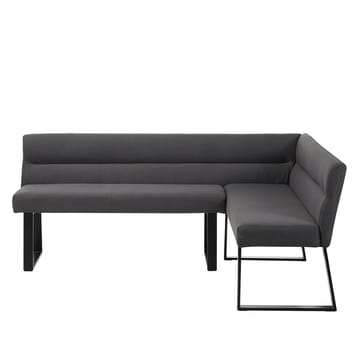 Stafford 4-sits L-formad Sittbänk med rygg - Antracit - Möbler - Vardagsrum - Stolar & sittmöbler - Sittbänk - Bänk med ryggstöd