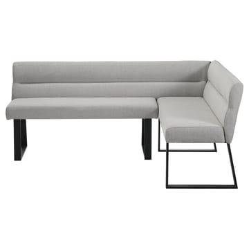Stafford 4-sits L-formad Sittbänk med rygg - Ljusgrå - Möbler - Vardagsrum - Stolar & sittmöbler - Sittbänk - Bänk med ryggstöd