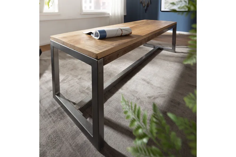 Willowdale Sittbänk 120 cm - Brun/Svart - Möbler - Vardagsrum - Stolar & sittmöbler - Sittbänk