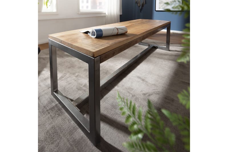 Willowdale Sittbänk 120 cm - Brun/Svart - Möbler - Vardagsrum - Stolar & sittmöbler - Sittbänk