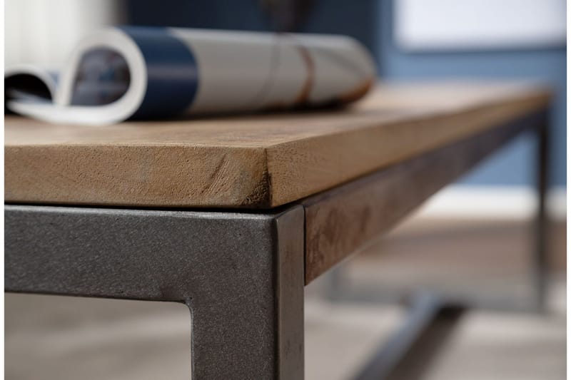 Willowdale Sittbänk 120 cm - Brun/Svart - Möbler - Vardagsrum - Stolar & sittmöbler - Sittbänk