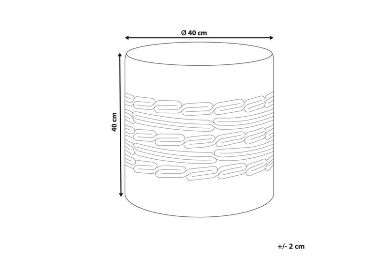 Sittpuff Abtin - Möbler - Vardagsrum - Stolar & sittmöbler - Sittpuff