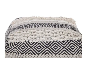 Abuzaid Sittpuff 50x50 cm - Vit - Möbler - Vardagsrum - Stolar & sittmöbler - Sittpuff