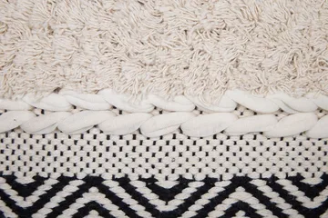 Abuzaid Sittpuff 50x50 cm - Vit - Möbler - Vardagsrum - Stolar & sittmöbler - Sittpuff